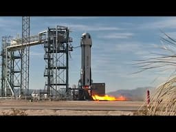 Blastoff! Blue Origin New Shepard launches to simulate moon gravity and more