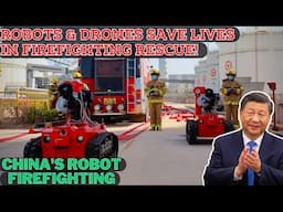 Revolutionizing Firefighting: China’s New ROBOTIC Technology Saves Lives!