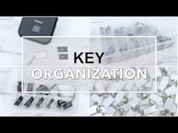 KEY ORGANIZATION: Compile, sort and organize all of those random keys