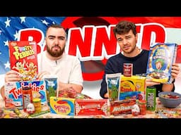 British Idiots Try BANNED American Candy