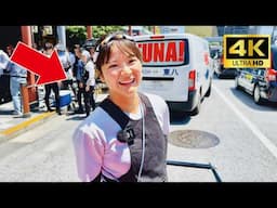 A cute Japanese girl Nana-chan guided me around Asakusa's big festivities by a rickshaw😊 | Tokyo