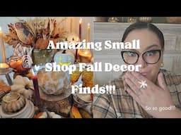 Amazing Small Shop Fall Decor Finds!