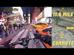 Full Commute Experience: NYC Congestion Pricing Rush Hour| Nami Klima eScooter POV [4K]