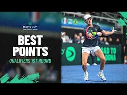 The Very Best Points from Qualifiers First Round | 2025 Davis Cup