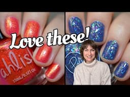 Inside Out February 2025 For the Love of Polish Box Pixar theme nail polish swatches