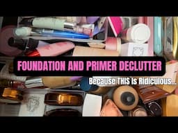 FOUNDATION AND PRIMER COLLECTION / DECLUTTER