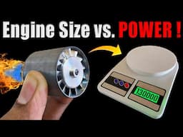 World's Smallest EDF Jet Engine | आज मज़ा आएगा - Powerful Jet Engine Thrust Test