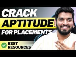 MASTER the APTITUDE Test for PLACEMENTS 🚀 FREE Resources Inside 🔥