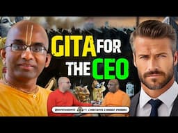 Gita for the CEO with HG Chaitanya Charan Prabhu || HG Amogh Lila Prabhu