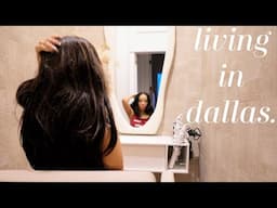 LIVING IN DALLAS | My At Home Salon and Building a Wine Cellar