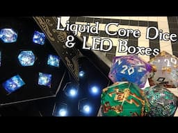 Liquid Core Dice & LED Dice Boxes | Review & Liquid Core Examples