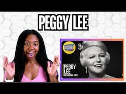 First Time Reaction to Peggy Lee "I'm A Woman"