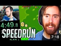 Asmongold IMPRESSED by a PERFECT Super Mario World Speedrun by Sethbling