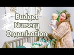 Nursery Organization Ideas, Declutter With Me, & Baby Shower Haul