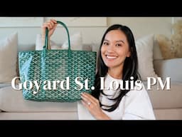 GOYARD ST. LOUIS TOTE PM | unboxing, first impressions, mod shots, distance sale experience