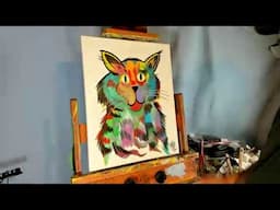 fun art painting live with Raeart Aug 8th 2023