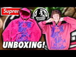 Unboxing My FAVORITE Supreme Cop! (Hysteric Glamour)