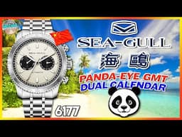 My First Sea-Gull And I Like It! | Sea-Gull Panda Eye GMT Dual Calendar 6177