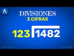 DIVISION DE 3 CIFRAS - Division Con TRES CIFRAS (Muy Fácil)