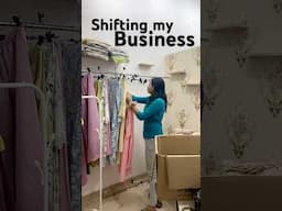 Changing My Shop & City Both overnight #entrepreneurfashionbusiness what next?