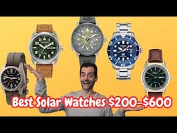 Best Solar Watches from $200 to $600