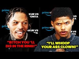 Gervonta DAVIS VS SHAKUR STEVENSON PRESS CONFERENCE WENT CRAZY!