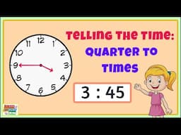 Quarter To Times- With a Free Worksheet!