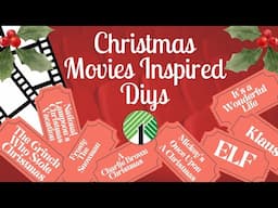 10 * Must See * Christmas Movie Inspired Fun DIYs • Dollar Tree Items • Easy & Unique Decor Crafts