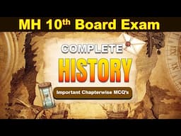 10TH SSC MH board History Chapter wise MCQs | Annual exam | Most Important Questions #history