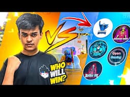 ULTIMATE CHAMPIONS OF CREATORS CLASH 🥇 - TSG VS ALL YOUTUBERS 🤡 Highlights - Free Fire Max 🔥