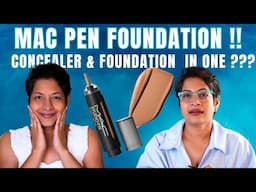 NEW MAC Pen Foundation In My Stash | Honest Review| JoyGeeks1