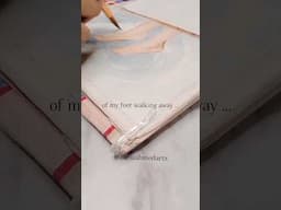 Banjara song - feet closeup painting 🖌️🎨 | watercolor painting and quotes #art  #arijitsingh #song