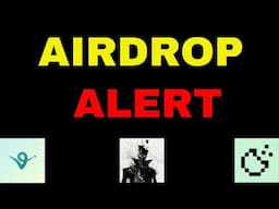 4 Airdrops you Dont want to Miss   (Free Crypto)