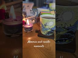 A slow afternoon with Moomin #moomins #yankeecandle #moominhetki #fyp #foryoupage