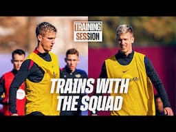 DANI OLMO JOINS THE GROUP | FC Barcelona Training 🔵🔴