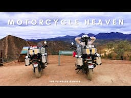 WE'RE LOVING THE FLINDERS - Motorcycle Heaven!! | #51 | Up the Middle Australia