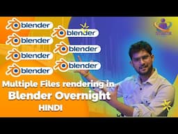 Efficiency Unleashed: Batch Rendering Multiple Files Simultaneously in Blender || praveer das ||