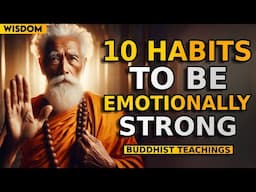 10 Habits to Be Emotionally Strong | Buddhism