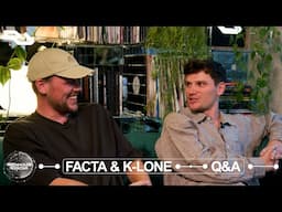 Facta & K-Lone on performing live | RA Greenhouse Sessions