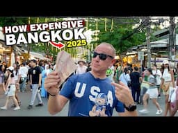 How Expensive Is BANGKOK In 2025 | Prices & Choices | OverTourism And Inflation #livelovethailand