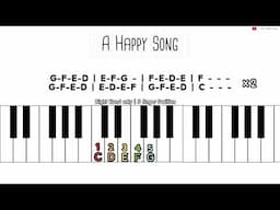 Alfred Piano Prep Course Lesson Book Level A: pg.37 “A Happy Song”