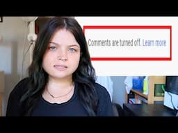 youtube won't stop turning my comments off