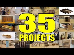 35 Small Woodworking Projects Compilation