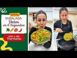 🥗 Ensalada Detox Super Rapida y Facil 🥦🥕🥭🌶️