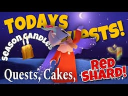 ALL Dailies - Season Candles, Quests, Treasure Cakes, and Red Shard - Vault of Knowledge Feb 11