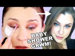 GET READY WITH ME- BABY SHOWER for BABY GIRL + Pregnancy update | Beauty Banter