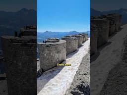 Exploring an abandoned mountain top fortress! 🏰 #hiking #outdoor #adventure #abandonedplaces