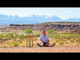 Making a 2x12 in to a Table in the middle of the Desert.