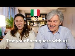 TEST your PORTUGUESE | How difficult is it for an Italian to understand Portuguese?