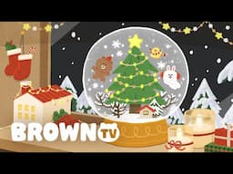 [자장가 & 힐링음악] 즐거운 크리스마스 (오르골 Ver.) | We Wish You a Merry Christmas  | Healing Music | BROWN TV